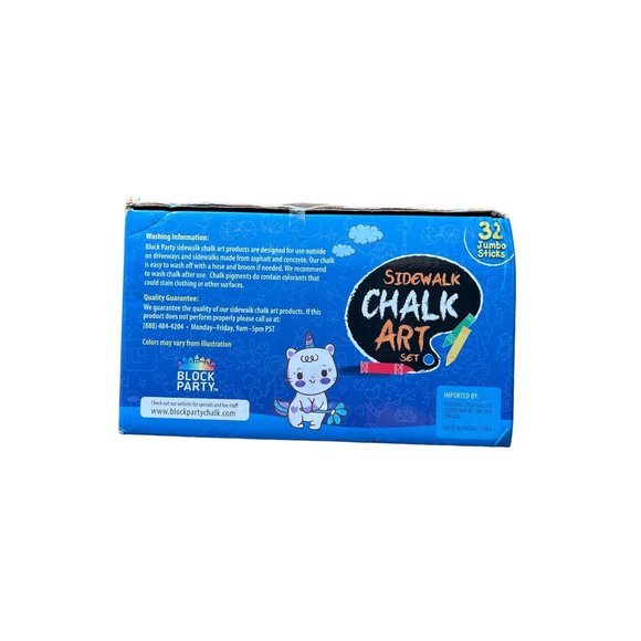 Sidewalk Chalk 32-Piece Set - Picture 10 of 13